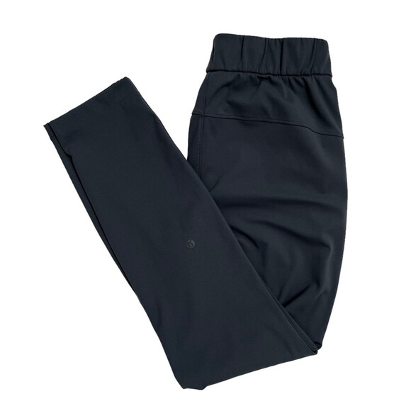 Lululemon Pants Womens Dark Gray-On The Fly Drawstring Pull Size 2 #340 - Picture 10 of 12